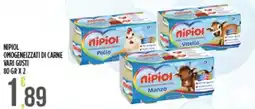 Euroesse Nipioli omogeneizzati di carne offerta