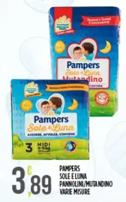 Euroesse Pampers Sole e Luna Pannolini/Mutandino offerta