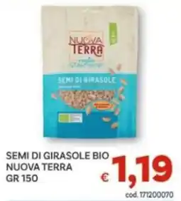 Vivo Supermercati Semi di girasole bio Nuova Terra offerta