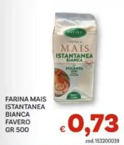 Vivo Supermercati Farina mais istantanea bianca Faverro offerta