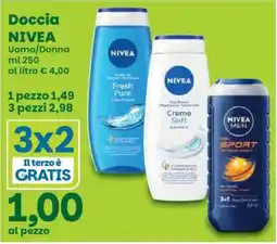 Prix Quality Doccia NIVEA Uomo/Donna offerta