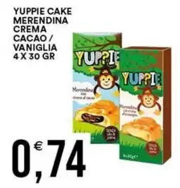 Vantaggio Cash&Carry Yuppie cake merendina crema cacao offerta