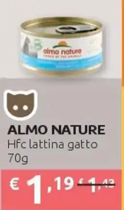 PiùMe Almo Nature Hfc lattina gatto offerta