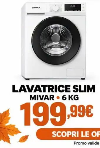 Lavatrice slim Mivar