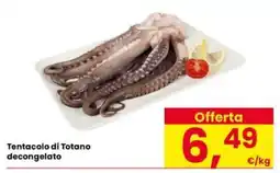 Eurospar Tentacolo di Totano decongelato offerta
