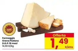 Eurospar Formaggio Grana Padano D.O.P. offerta