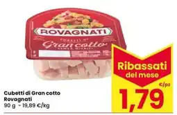 Eurospar Cubetti di Gran cotto Rovagnati offerta