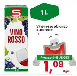 Eurospar Vino rosso S-Budget offerta