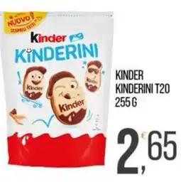 Cash pro Kinder Kinderini T20 offerta