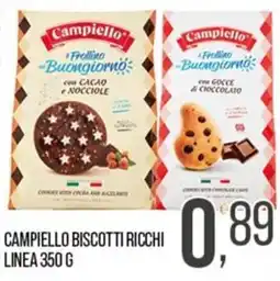 Cash pro Campiello biscotti ricchi offerta