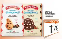 Cash pro Campiello biscotti ricchi offerta