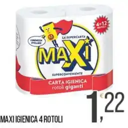 Cash pro Maxi carta igienica rotoli giganti offerta