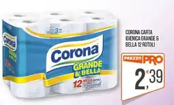 Cash pro Corona carta igienica grande & bella offerta