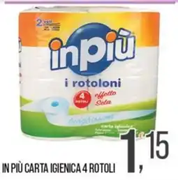 Cash pro Inpiù carta igienica offerta