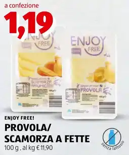 ALDI Enjoy Free provola/scamorza a fette offerta