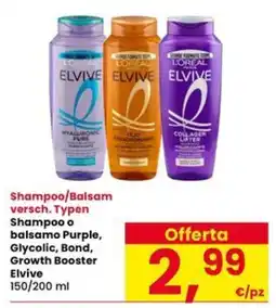 Interspar Shampoo/Balsam Elvive offerta