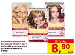 Interspar Colorazione permanente Excellence assortita L'Oréal offerta
