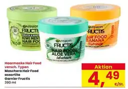 Interspar Maschera Hair Food assortita Garnier Fructis offerta