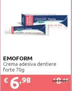 PiùMe Emoform crema adesiva dentiere forte offerta