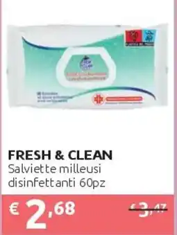 PiùMe Fresh & Clean Salviette milleusi offerta