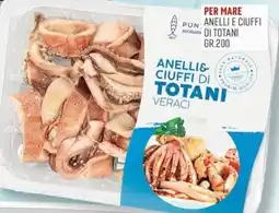 Marketpiù Anelli & ciuffi di totani veraci offerta