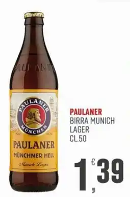 Marketpiù Paulaner Münchner Hell offerta
