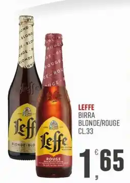 Marketpiù Leffe Birra Blonde/Rouge offerta