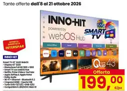 Eurospar INNO-HIT Smart TV 43" QLED WebOS offerta