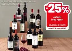 Eurospar i vini rossi offerta