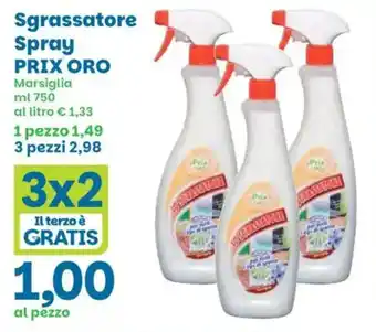 Sgrassatore Spray Prix Oro