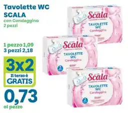 Prix Quality Tavolette WC Scala con Candeggina offerta
