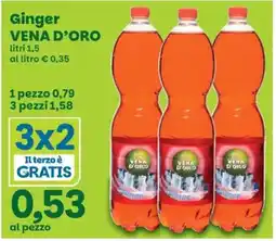 Prix Quality Ginger Vena d'oro offerta