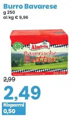 Prix Quality Burro Bavarese Almbua offerta