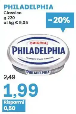Prix Quality Philadelphia Classico offerta