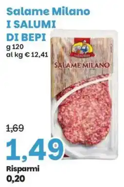 Prix Quality Salame Milano di Bepi offerta
