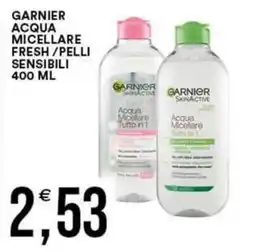 Vantaggio Cash&Carry Garnier acqua micellare fresh/pelli sensibili offerta
