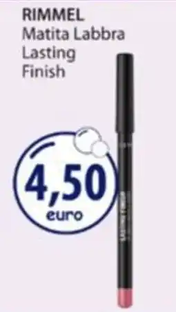 Acqua & Sapone Rimmel Matita Labbra Lasting Finish offerta