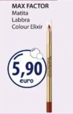 Acqua & Sapone Max Factor matita labbra colour elixir offerta