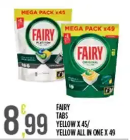 Euroesse Fairy tabs yellow offerta