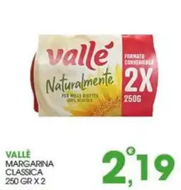 Rosa Cash Vallè margarina classica offerta