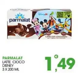 Rosa Cash Parmalat latte cioco disney offerta