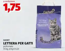 ALDI Cachet lettiera per gatti profumata offerta