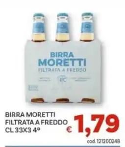 Vivo Supermercati Birra Moretti Filtrata a Freddo offerta