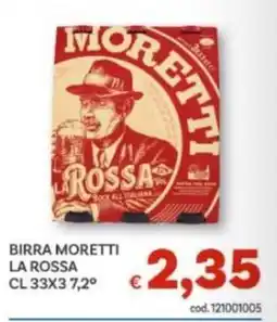 Vivo Supermercati Birra Moretti La Rossa offerta