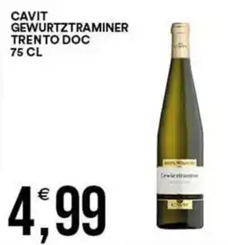 Vantaggio Cash&Carry Cavit Gewürztraminer offerta