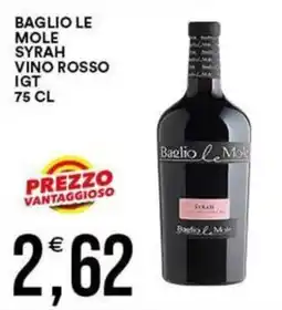 Vantaggio Cash&Carry Baglio le Mole Syrah offerta