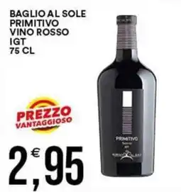 Vantaggio Cash&Carry Baglio al Sole Primitivo offerta