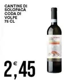 Vantaggio Cash&Carry Cantine di Solopaca Coda di Volpe offerta