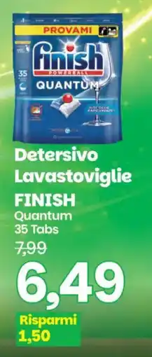 Prix Quality Detersivo Lavastoviglie Finish Quantum offerta