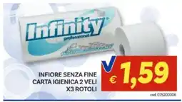 Vivo Supermercati Infinity carta igienica 2 veli offerta